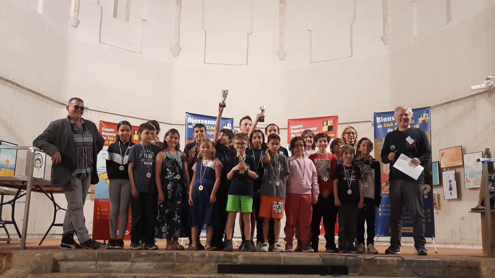 Le podium du Couvent des Minimes 10 mai 2023