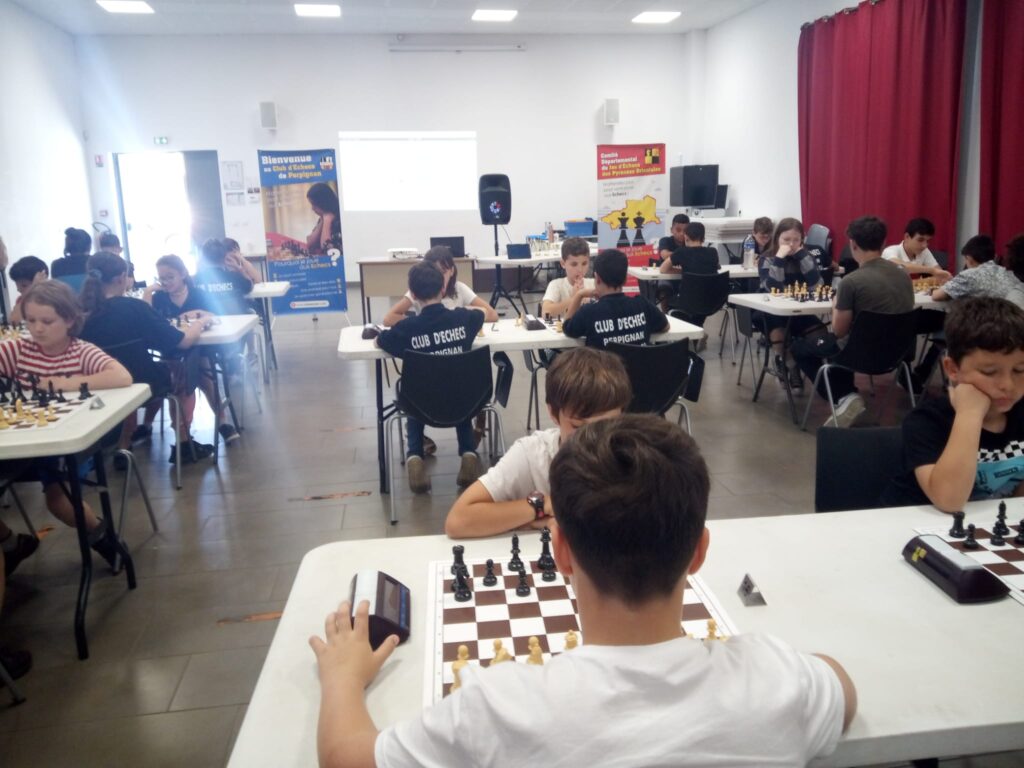 Rapide FIDE U16 Perpignan 5 juin 2024