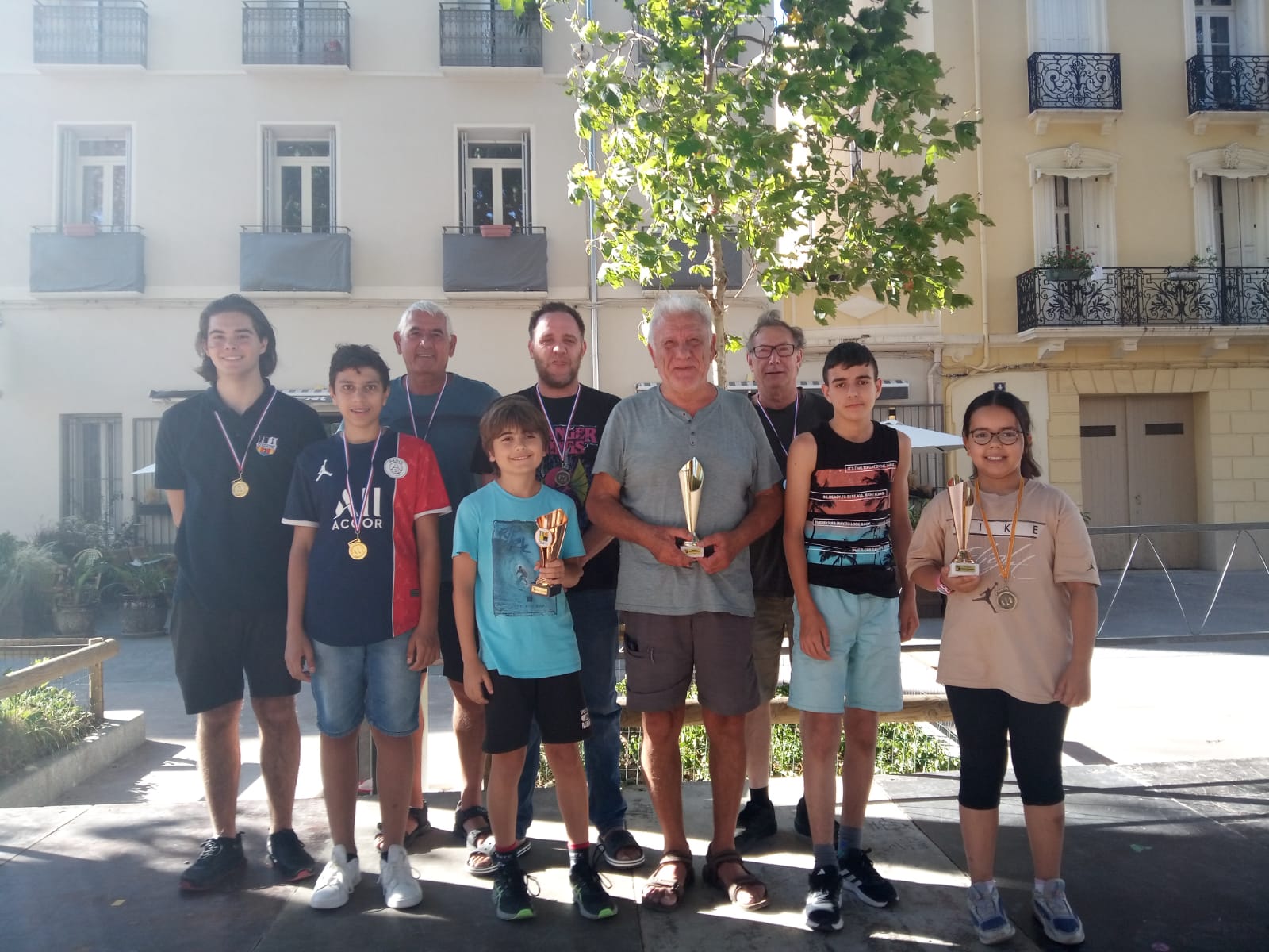 Podium du Circuit du Roussillon 2024