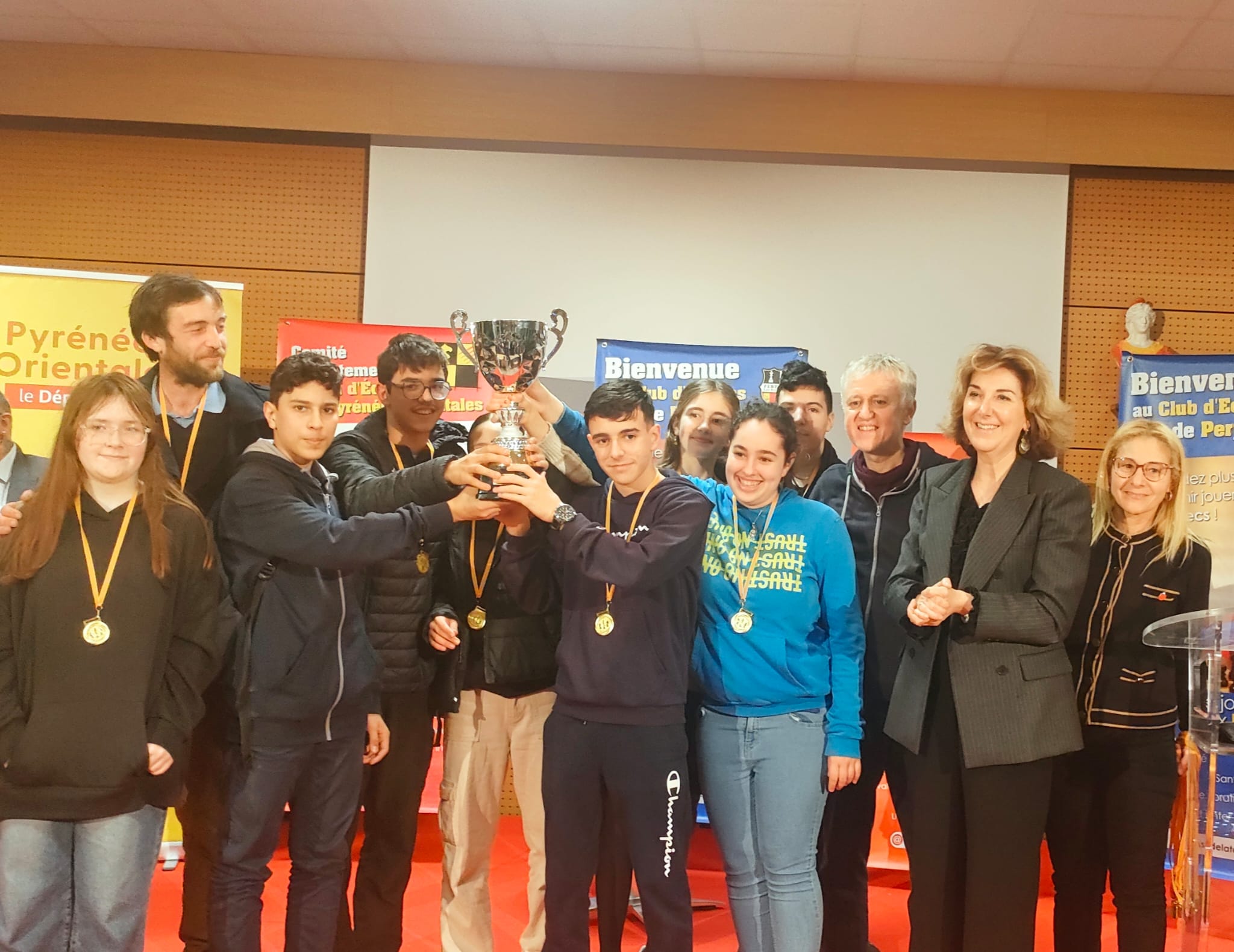 Le collège Joseph Sébastien Pons Champion des Pyrénées Orientales 2025